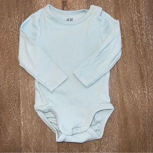 H&M Ribbed Mint Onesie